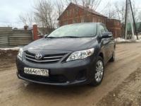 Toyota Corolla 2012 СЕРЫЙ